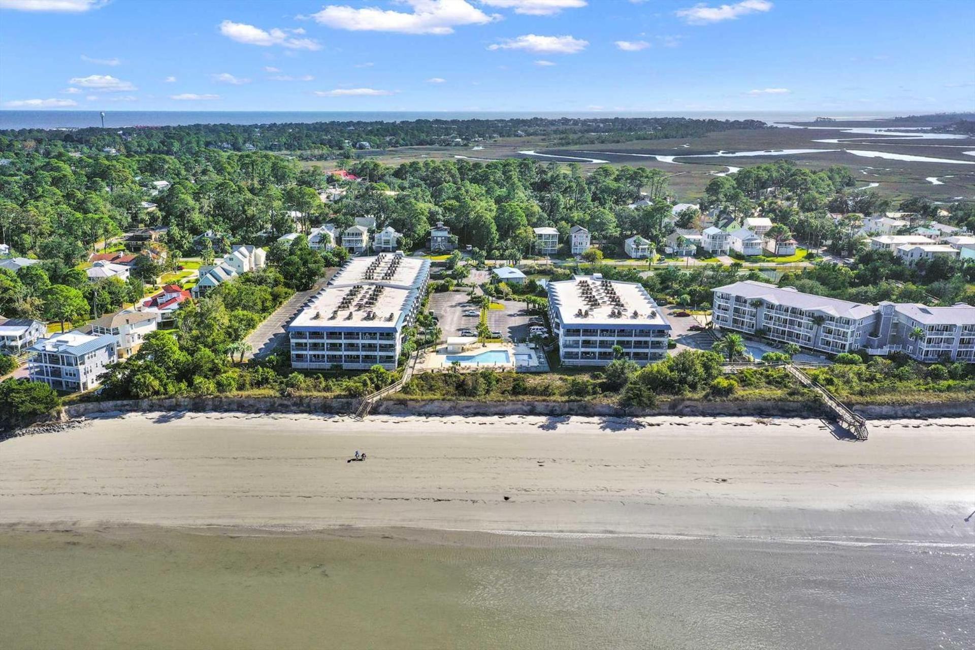 Savannah Beach & Racquet Club 217B Тайби-Айленд Экстерьер фото