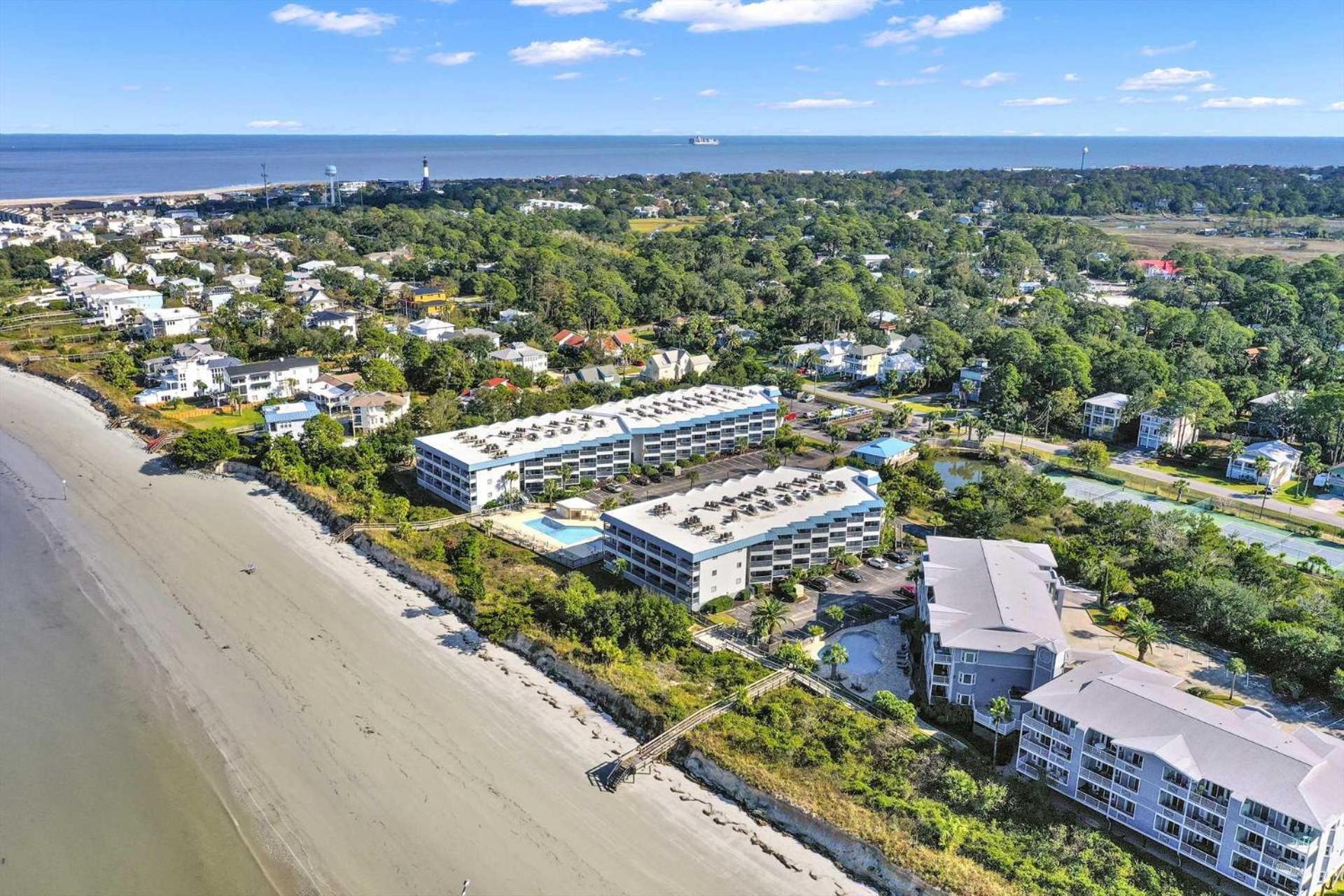 Savannah Beach & Racquet Club 217B Тайби-Айленд Экстерьер фото